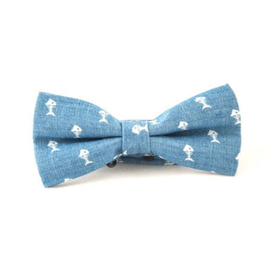 Light blue bow ties - Punk Monsieur
